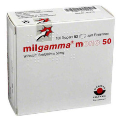 Milgamma mono 50 überzogene Tabletten (100 stk) – PZN 1221915
