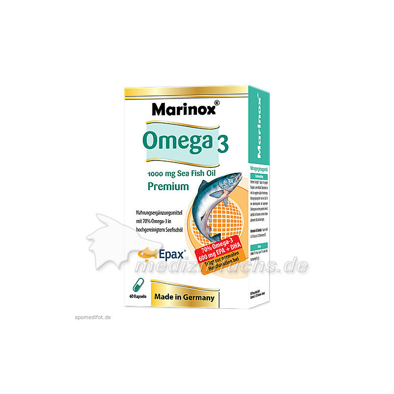 Marinox Omega 3 Premium, 60 ST – PZN 10275620