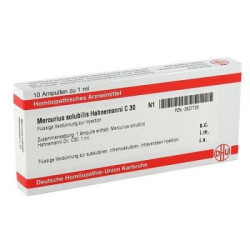 Mercurius Solub. C 30 Ampullen Hahnemann  (10X1 ml) – PZN 2827726