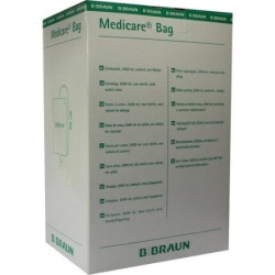 Medicare Bag 2000ml unst.m.90cm Schlauch u. Ablauf, 10 ST – PZN 728658