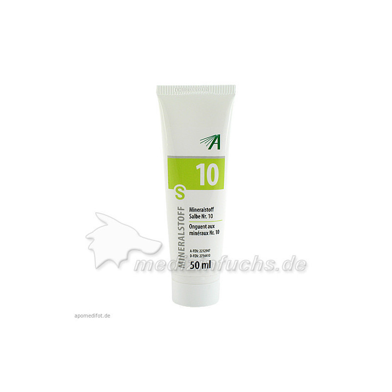 Mineralstoffsalbe Nr.10, 50 ML – PZN 2734410