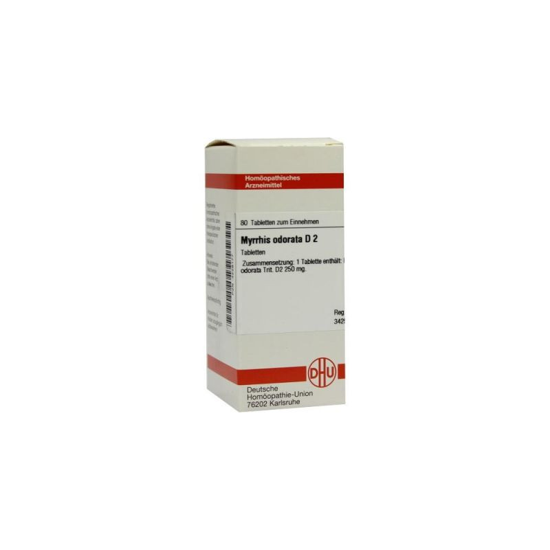 Myrrhis Odorata D 2 Tabletten (80 stk) – PZN 4228177