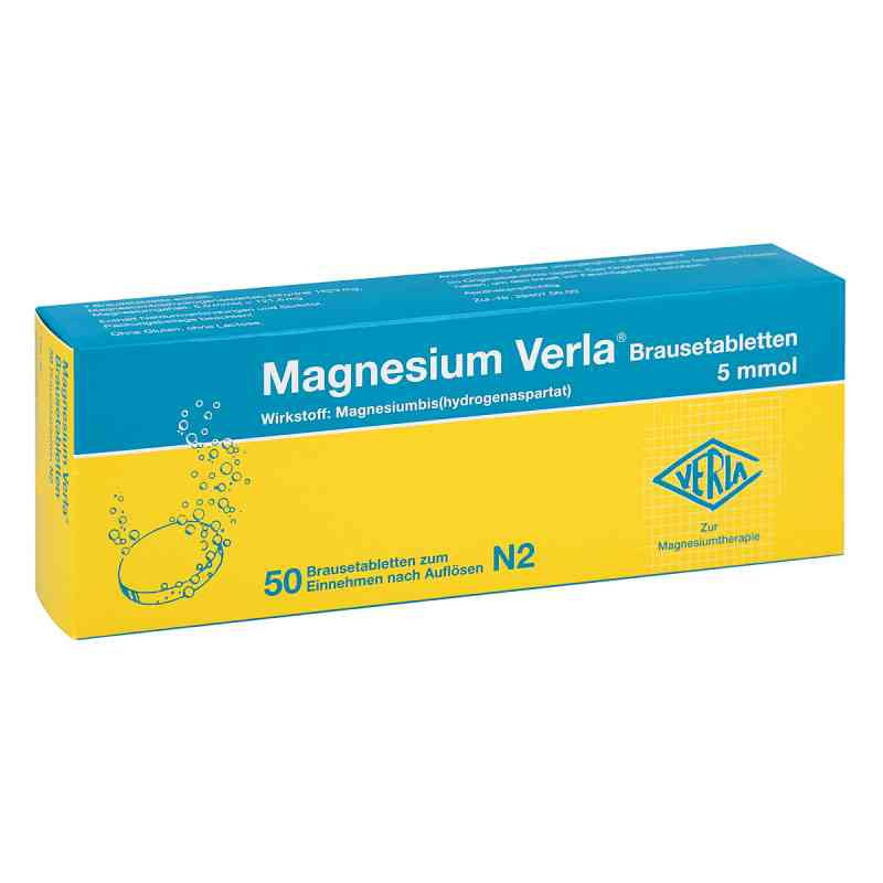 Magnesium Verla Brausetabletten (50 stk) – PZN 4909919