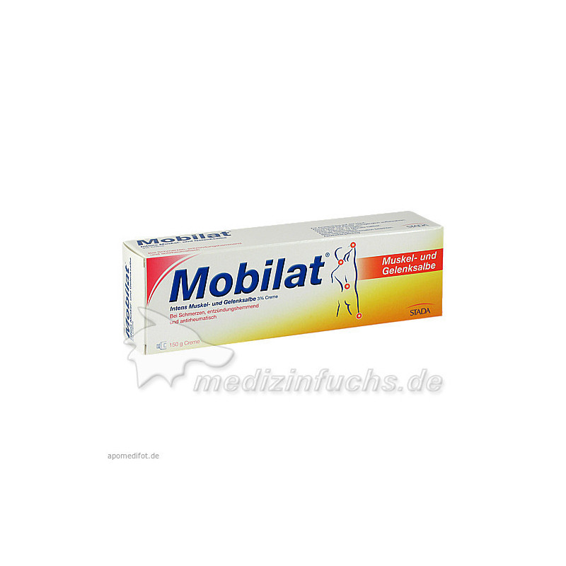 MOBILAT Intens Muskel- und Gelenksalbe 3% Creme, 150 G – PZN 9932449