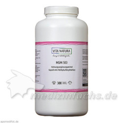 MSM Kapseln 500mg, 300 ST – PZN 5528444