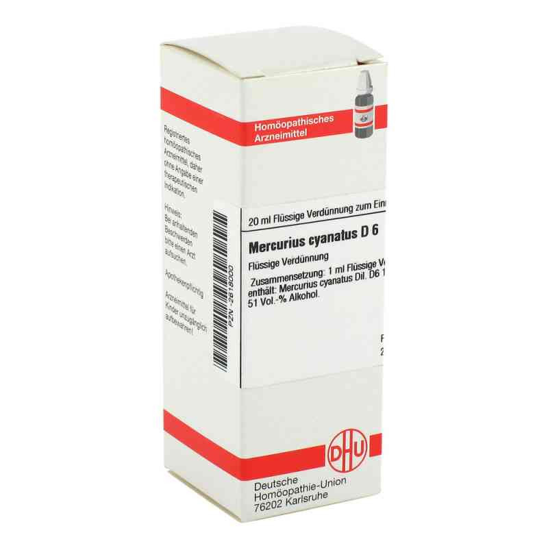 Mercurius Cyanatus D 6 Dilution (20 ml) – PZN 2618000