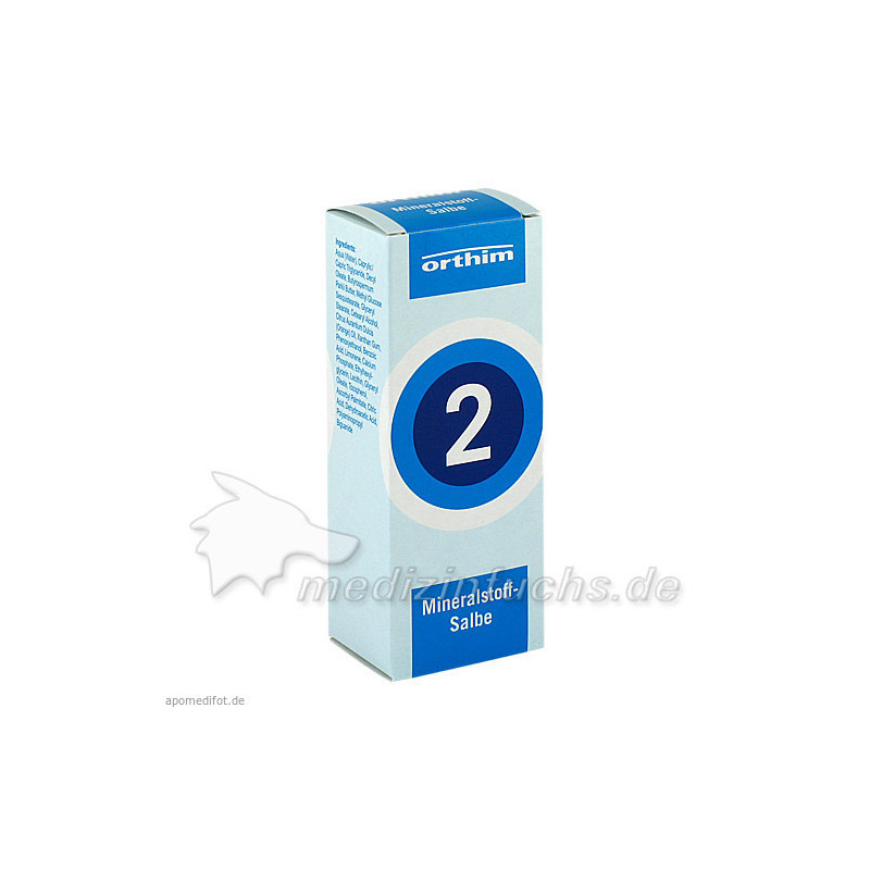 Mineralstoff-Salbe Nr.2, 75 ML – PZN 970974