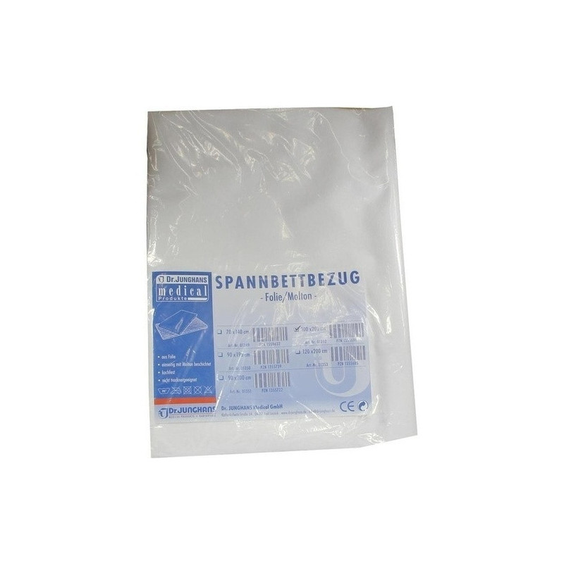 MOLTON SPANNBETTBEZUG 100X200CM M.FOLIE, 1 ST  – PZN 1355691