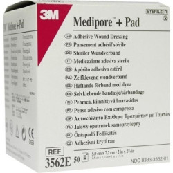 Medipore plus Pad steriler Wundverband 3562E, 50 ST – PZN 1681143