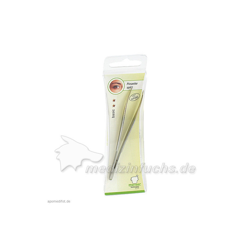Mörser 24C Pinzette spitz teilvergoldet BASIC, 1 ST – PZN 11723440