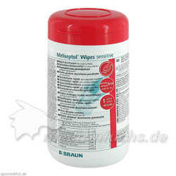 MELISEPTOL Wipes sensitive Spenderbox, 60 ST – PZN 6810007