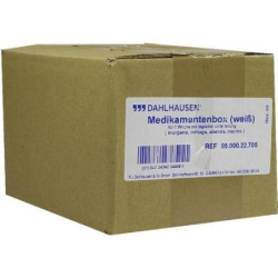 MEDIKAMENTEN BOX F 1 Woche wei, 1 ST – PZN 8824775