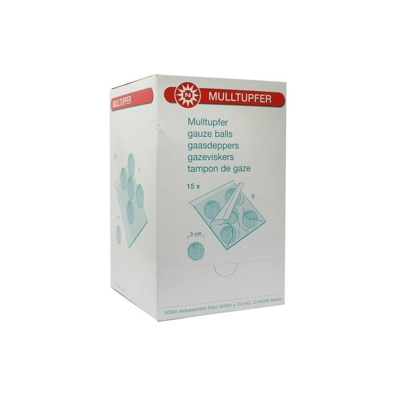MULLTUPFER PFLAUMENGROSS 5 STERILE TUPFER PRO SET, 15X5 ST – PZN 7098893