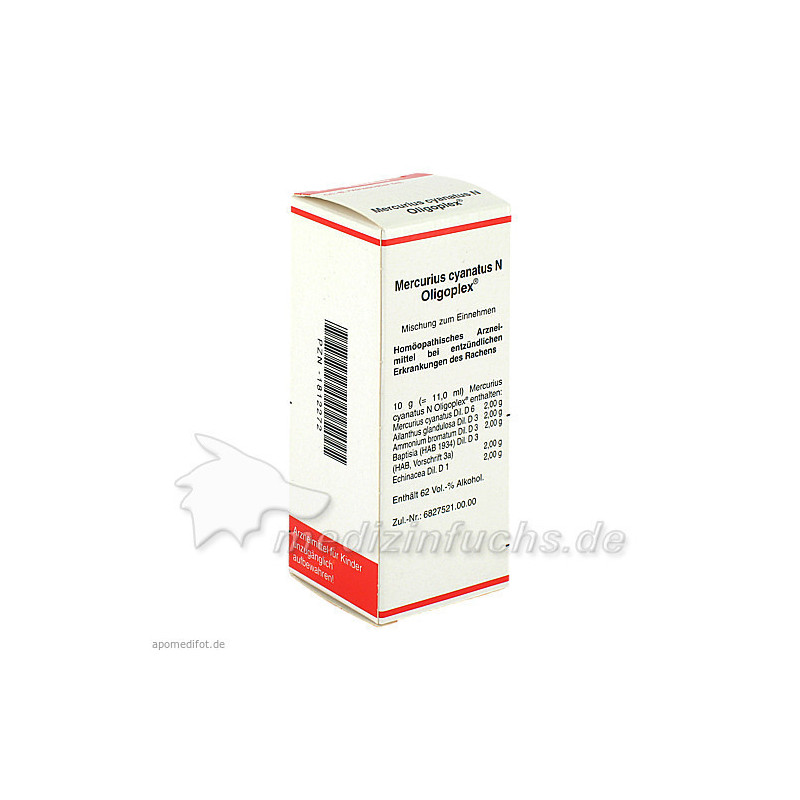 Mercurius cyanatus N Oligoplex, 50 ML – PZN 1812272
