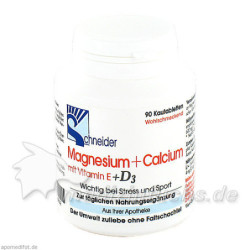 Magnesium + Calcium Kautabletten, 90 ST – PZN 1169652