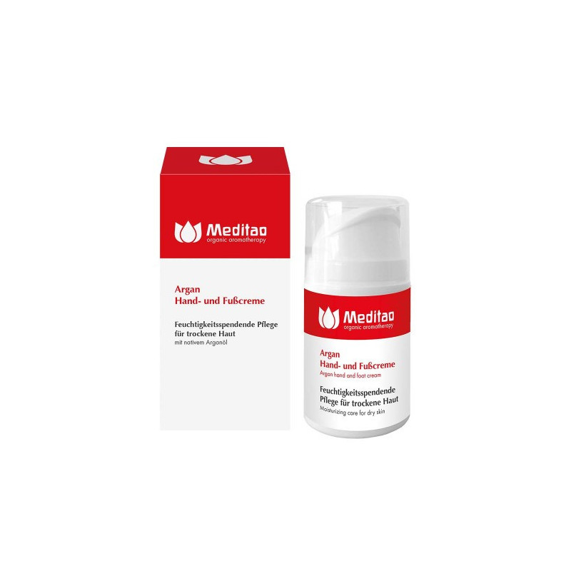 Meditao Argan Hand- und Fusscreme, 50 ML – PZN 10557092