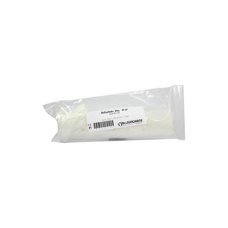Meßzylinder Glas 50ml graduiert, 1 ST – PZN 516181
