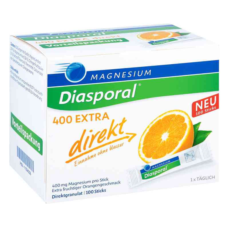 Magnesium Diasporal 400 Extra direkt Granulat (100 stk) – PZN 11594238