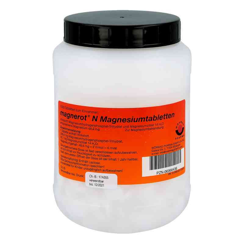 Magnerot N Magnesiumtabletten (1000 stk) – PZN 6966436