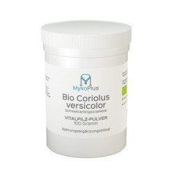 MykoPlus Bio Coriolus Vitalpilz-Pulver, 100 G – PZN 12739302