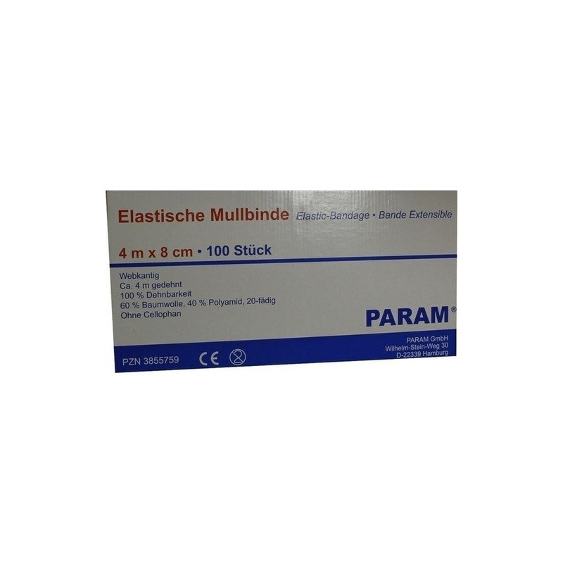 MULLBINDE ELAS 8CM O CELL, 100 ST – PZN 3855759
