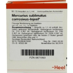 MERCURIUS SUBL CORR INJ, 10 ST – PZN 671993