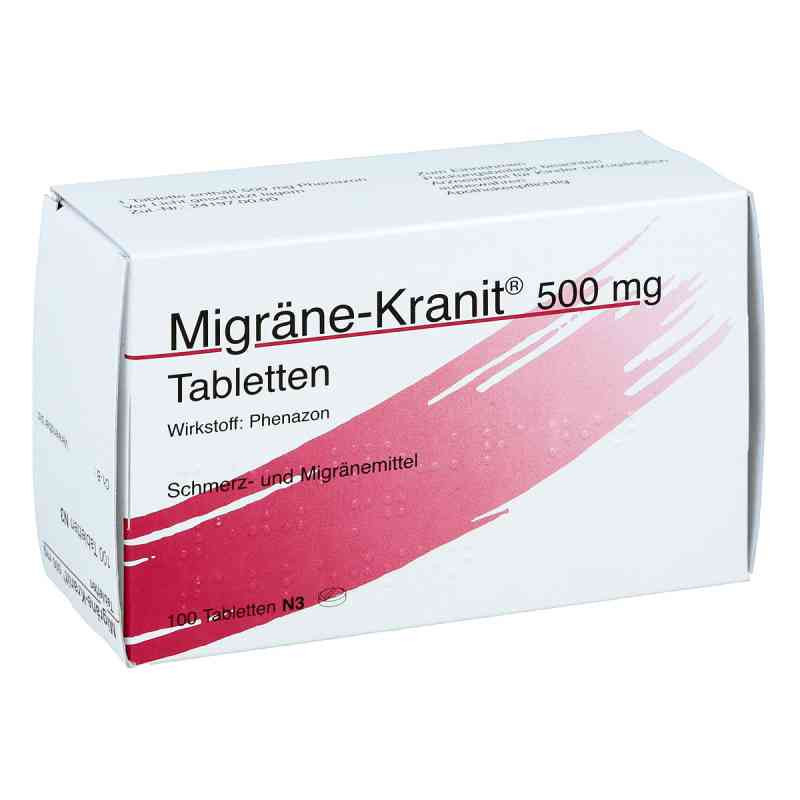 Migräne-Kranit 500mg (100 stk) – PZN 3438056