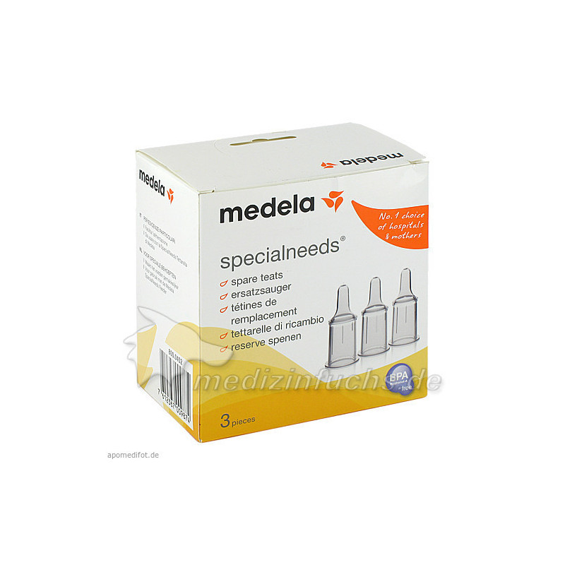 Medela 3er Set Habermann Ersatzsauger, 1 ST – PZN 1683739