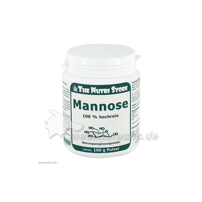 Mannose 100% rein, 100 G – PZN 7572395