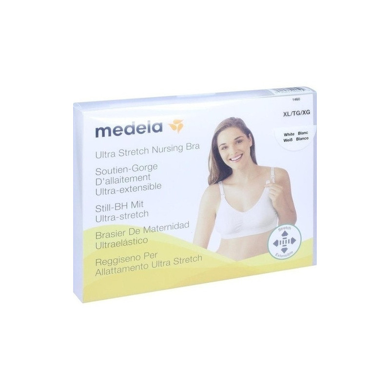 Medela Schwangerschafts- und Still BH XL weiß, 1 ST – PZN 11592802