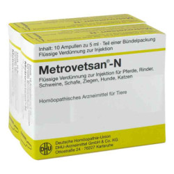 Metrovetsan N veterinär  Injektionslösung (2X10X5 ml) – PZN 1066484