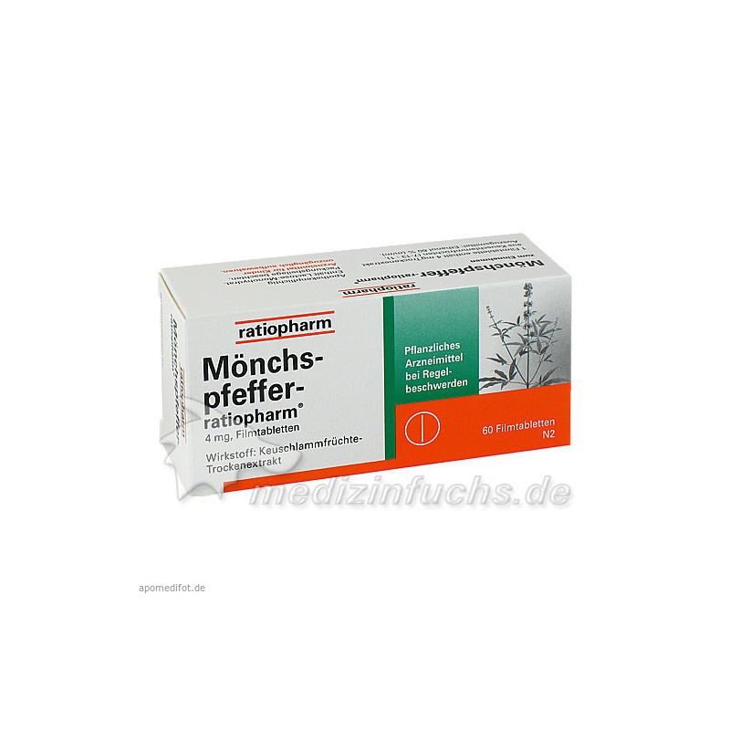 Mönchspfeffer-ratiopharm, 60 ST – PZN 4055618