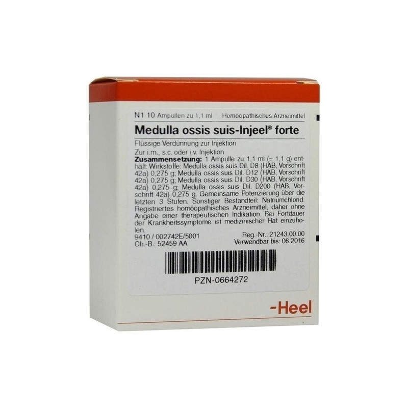 MEDULLA OSS SUIS INJ F ORG, 10 ST – PZN 664272