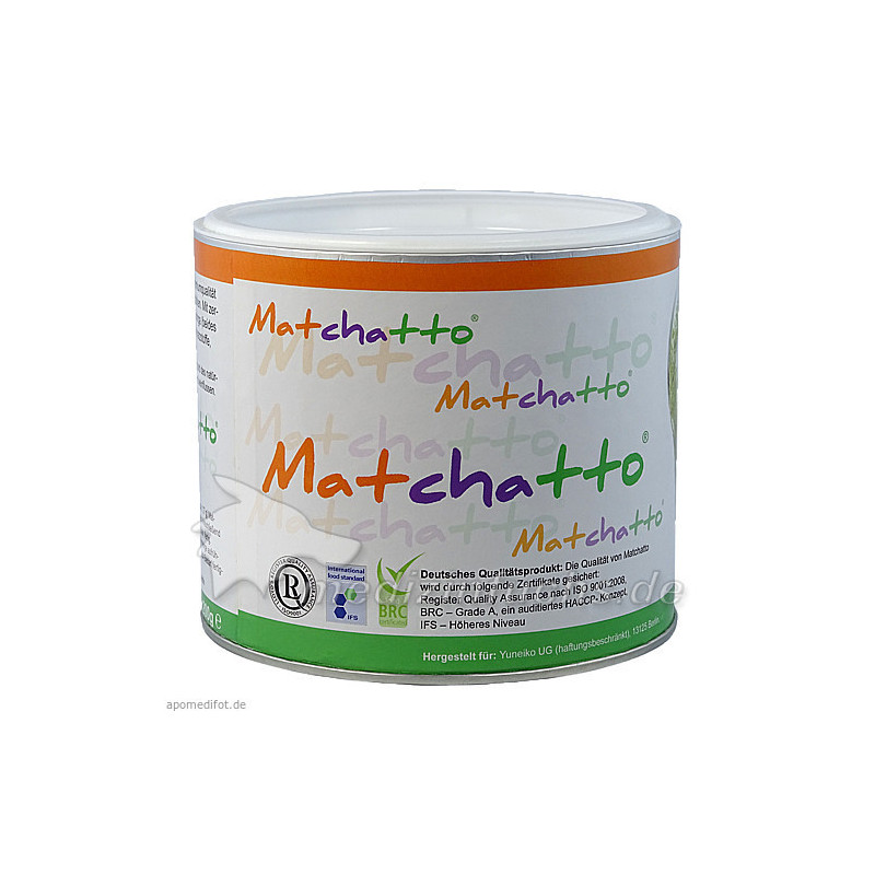Matchatto Matcha Moringa Kardamom, 200 G – PZN 5033748
