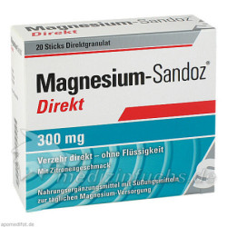 Magnesium Sandoz Direkt 300mg, 20 ST – PZN 9121774