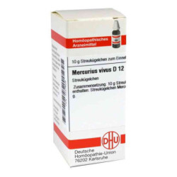 Mercurius Vivus D 12 Globuli (10 g) – PZN 4227628