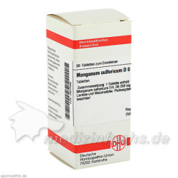 MANGANUM SULF D 6, 80 ST – PZN 2927066