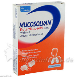 Mucosolvan Retardkapseln 75mg, 10 ST – PZN 1620354