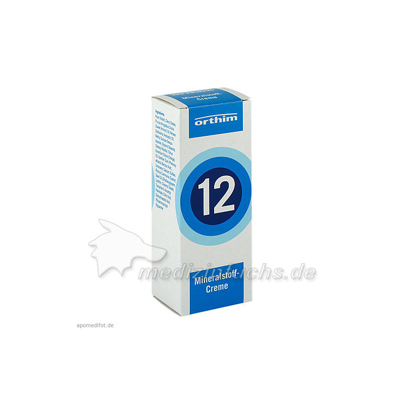 Mineralstoff-Creme Nr.12, 75 ML  – PZN 971241