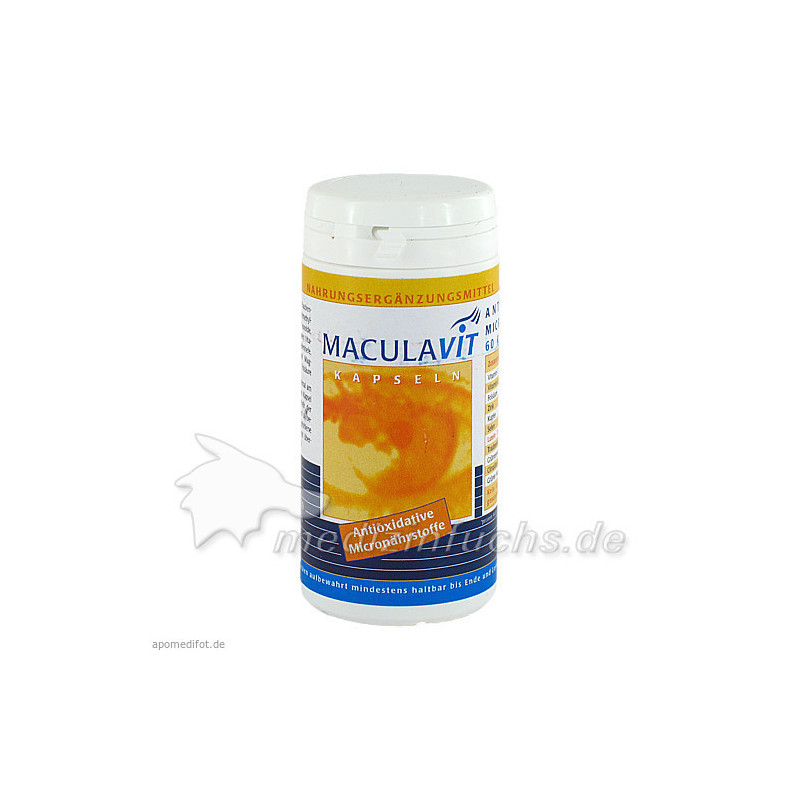 Maculavit Lutein 7.5MG, 60 ST  – PZN 1481591