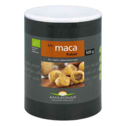 Maca 100% Pur Bio Pulver (500 g) – PZN 4534715