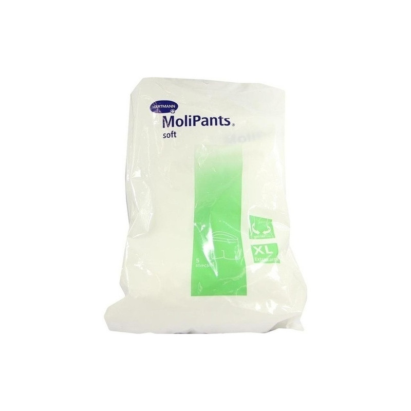 MoliPants soft Fixierhöschen x-large, 5 ST – PZN 4962687