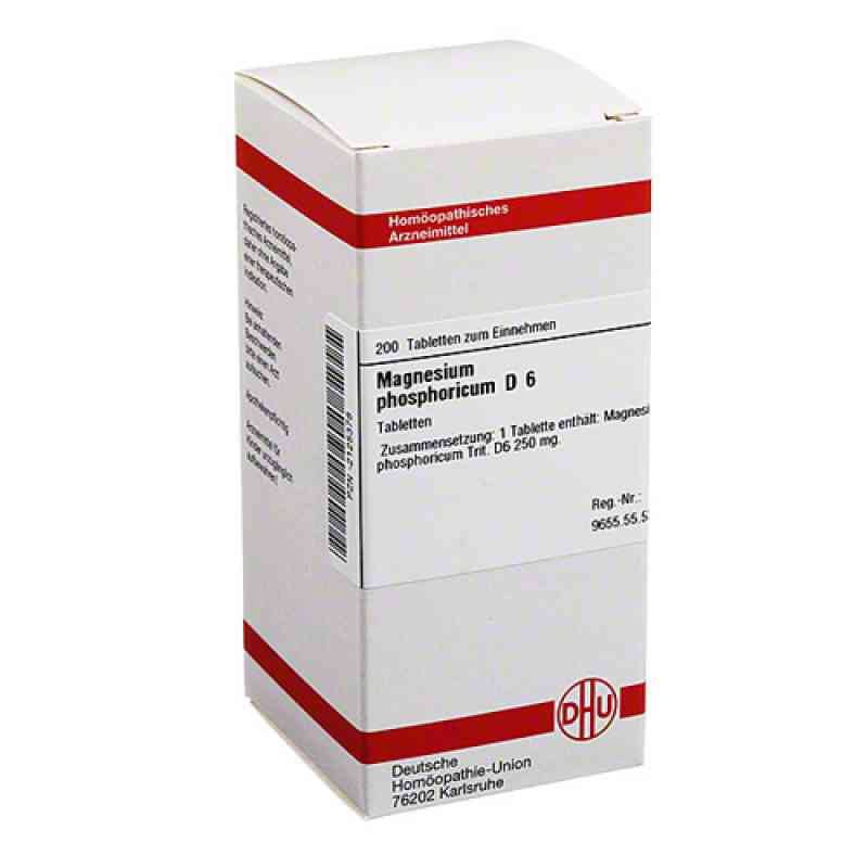 Magnesium Phos. D 6 Tabletten (200 stk) – PZN 2125378