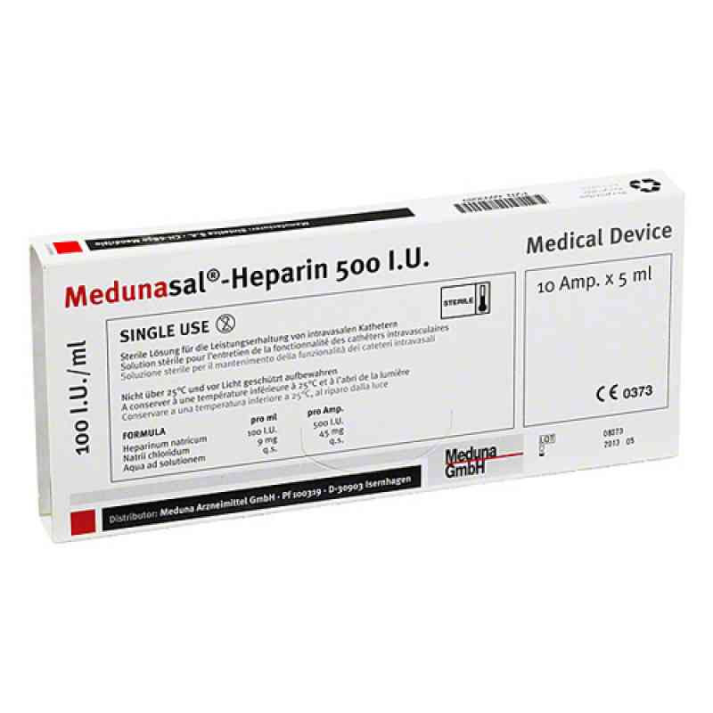 Medunasal Heparin 500 I.u. Ampullen (10X5 ml) – PZN 6093089