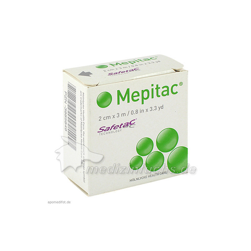 Mepitac 2x300cm Rolle unsteril, 1 ST – PZN 3885849