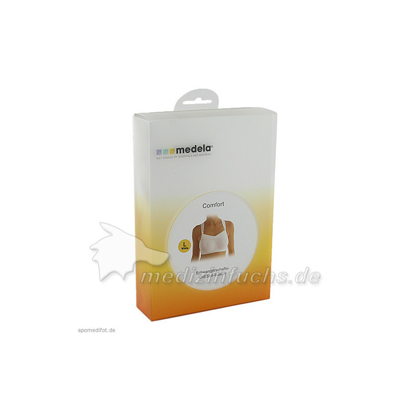 MEDELA Still Bustier L weiß, 1 ST – PZN 4554824