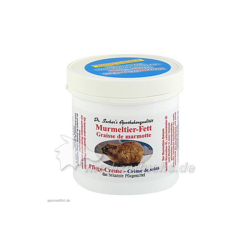 Murmeltier Fett Pflege Creme, 250 ML – PZN 7193338