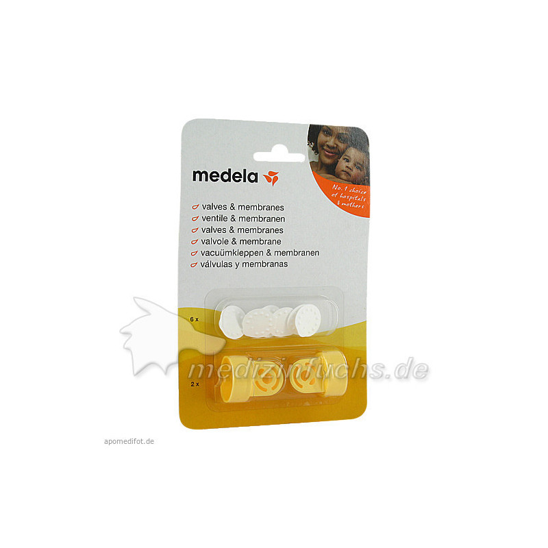 Medela Ventilk Membr Multi Set, 1 ST  – PZN 3673834