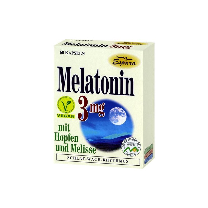 Melatonin 3mg, 60 ST – PZN 9608890