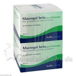Macrogol beta plus Elektrolyte Pulver, 100 ST – PZN 9247096
